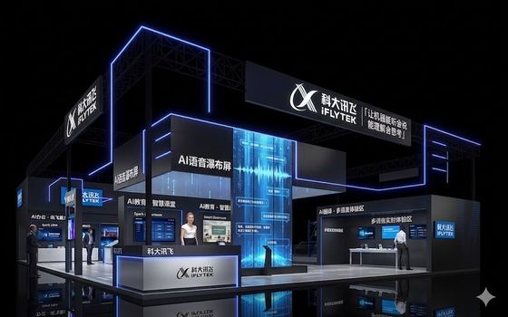 精品展台设计案例