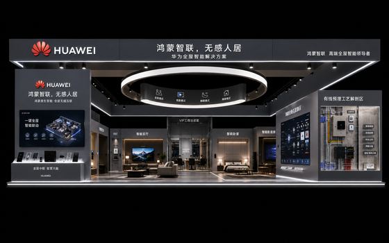 精品展台设计案例