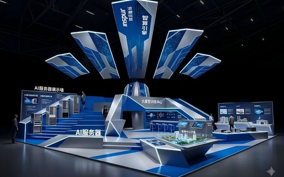 精品展台设计案例